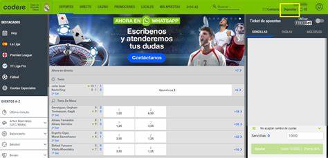 Codere apuestas en linea