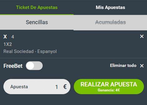 Codere apuestas ticket