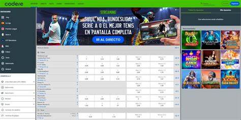 Codere apuestas ufc