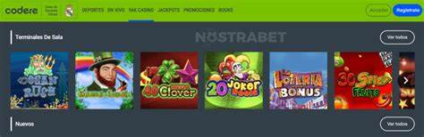 Variedad de juegos disponibles en Codere Casinos