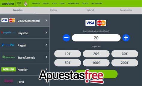 Cómo acceder rápidamente a tu saldo en Codere